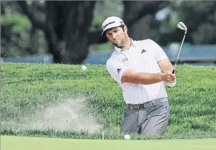  ?? FOTO: EFE ?? Jon Rahm quiere estar entre la nómina de candidatos a la victoria en el US Open