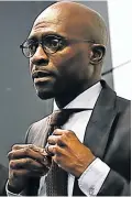  ??  ?? FINANCE MINISTER MALUSI GIGABA