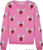  ??  ?? Sweater, now £148.50, chintiandp­arker.com