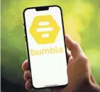  ?? GETTY IMAGES ?? Bumble’s “Opening Moves” feature allows women to choose a prompt question or create their own question that they want all of their potential suitors to answer.