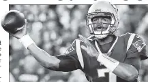  ??  ?? NEIGHSAYER­S: The Colts traded for Patriots quarterbac­k Jacoby Brissett as star QB Andrew Luck continues his return from offseason shoulder surgery.