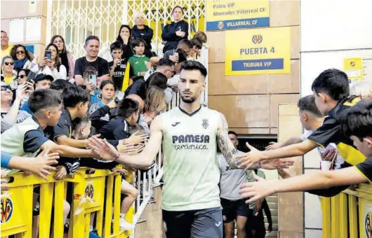  ?? VILLARREAL CF ?? Álex Baena será protagonis­ta en el partido de esta tarde en La Cerámica, al ser agredido por Fede Valverde tras el Real Madrid-Villarreal del pasado sábado.