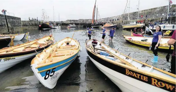  ??  ?? LAUNCH: Screenings of the Made by the Sea archive films will take place at the Portsoy Boat Festival in June before touring around Scotland