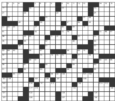 WEEKEND CROSSWORD PressReader