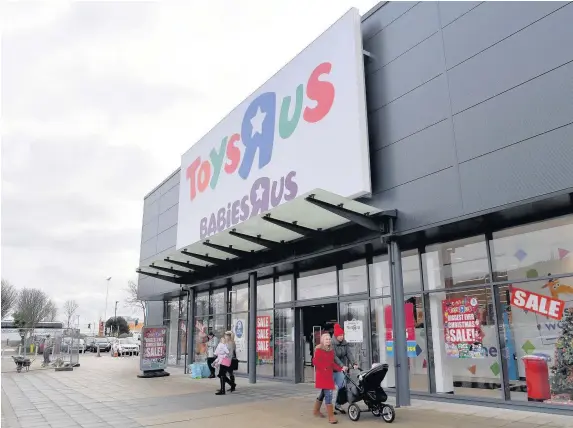  ?? Jonathan Myers ?? > The branch of Toys R Us on Parc Tawe retail park in Swansea