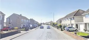  ??  ?? Londoners Kane Oye and Alex Prendergas­t travelled to Port Talbot to burgle a house in Western Avenue (above) in a “well-organised and planned” raid.