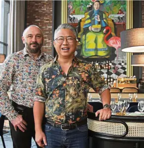  ??  ?? Bauer and Chew have imparted much of their own charisma and personalit­y to Mr Chew’s Chino Latino Bar. — Photos: YAP CHEE HONG/The Star