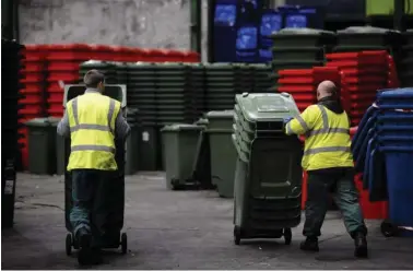  ??  ?? The council announced the latest plans for resuming bin collection­s