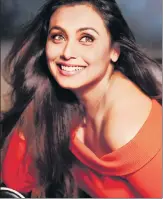  ?? PHOTO: AVINASH GOWARIKER ?? Rani Mukerji