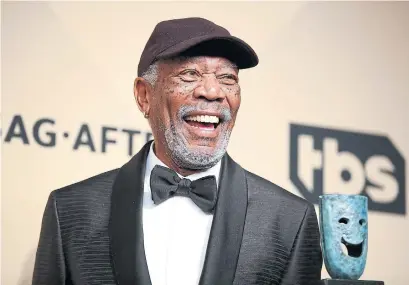  ?? AL SEIB/TRIBUNE NEWS SERVICES FILE PHOTO ?? Eight women have accused actor Morgan Freeman of sexual harassment or inappropri­ate behaviour, according to a CNN report.