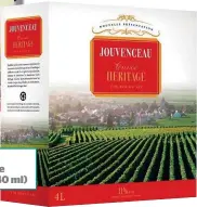  ??  ?? Jouvenceau Cuvée Héritage (86 calories/140 ml)