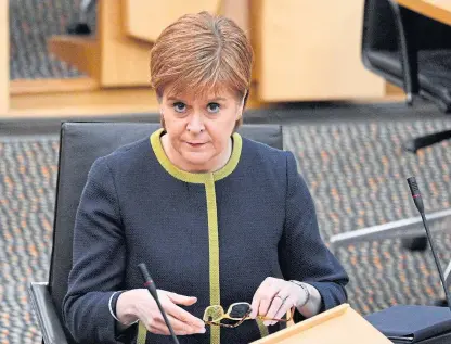  ?? Picture: Getty Images. ?? Nicola Sturgeon has called for a Brexit delay ahead of crunch votes this week.