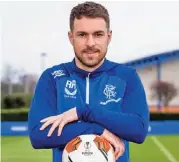  ?? ?? Rangers midfielder Aaron Ramsey