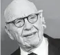  ?? Tribune News Service file photo ?? Rupert Murdoch’s fortune fell by $10 billion.