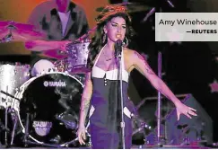  ?? —REUTERS ?? Amy Winehouse