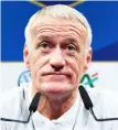  ??  ?? Didier Deschamps