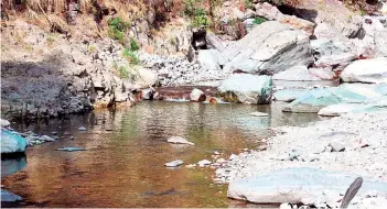  ?? DIEGO PINO ZAMORA ?? FUENTE NATURALEl Rincón de la Victoria sigue siendo la principal fuente de agua de Tarija.