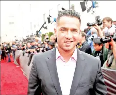  ?? — Reuters file photo ?? Sorrentino arrives at the 2013 MTV Movie Awards in Culver City, California on Apr 14, 2013.