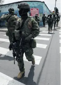  ?? KEYSTONE ?? L’esercito in strada aQuito