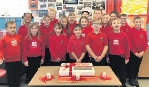  ?? Llanllwni Primary School ?? Llanllwni Primary School has celebrated its 150th birthday.