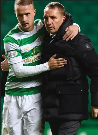  ??  ?? Leigh Griffiths has dropped out of the Celtic starting line-up in recent times, but he can break in again