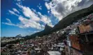  ?? Photograph: Ellan Lustosa/Zuma Wire/Rex/Shuttersto­ck ?? The Santa Marta favela in the Botafogo area of Rio de Janeiro.