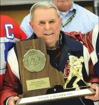  ?? File photo ?? United States Hockey Hall of Famer Bill Belisle will coach his final season at Mount St. Charles next season.