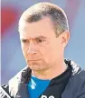  ?? Picture: SNS. ?? Barry Smith: Saw his team pipped for promotion on the final day and then lose out to Alloa in the playoffs.