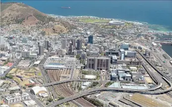  ?? PICTURE: CCID ?? Outside the CBD, there is much scope for affordable housing developmen­t, not least on the Good Hope Centre site, below left, says Rob Kane.