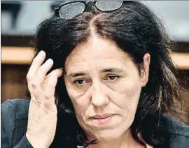  ?? GEORGES GOBET / AFP ?? Rosa Maria Da Cruz, ayer durante el juicio contra ella en Tulle