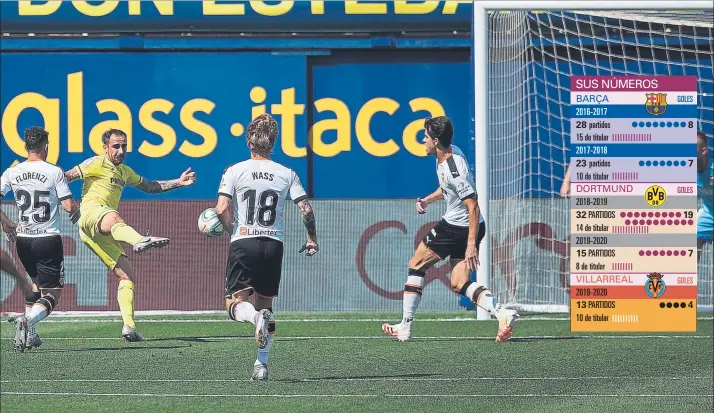  ?? FOTO: GETTY ?? Paco Alcácer marcó al Sevilla y al Valencia pero no pudo repetir acierto frente al Betis en la última jornada. Tres tantos en las últimas tres jornada disputadas