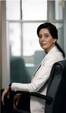  ??  ?? Adriana Waltrick, presidente da empresa de energia no país