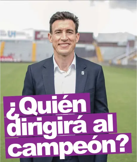  ?? Ángel Luis Catalina es el encargado de tomar la decisión final sobre quién dirigirá a Saprissa. SAP/La República ??