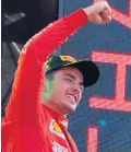  ??  ?? Monza man: Charles Leclerc