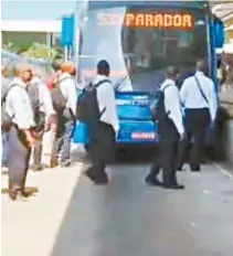  ?? REPRODUçãO TWITTER ?? Na última segunda-feira, a greve do BRT provocou o caos na cidade