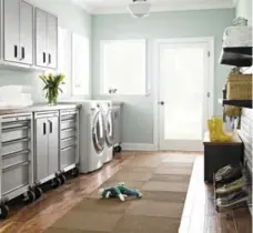  ??  ?? Sweeping behind appliances and washing windows on the outside and in are just a couple of tasks that differenti­ate spring cleaning from your regular cleaning routine.