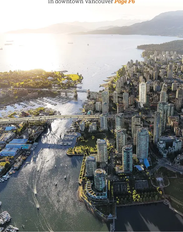  ??  ?? The Pacific by Grosvenor is a project from Grosvenor Americas in Vancouver.