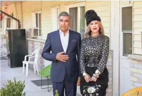  ??  ?? Eugene Levy and Catherine O’Hara star in “Schitt’s Creek.”