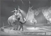  ?? Mark A. Large Associated Press ?? ELEPHANTS, a huge attraction for the Ringling Bros. circus, had been removed not long ago.