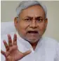  ??  ?? Nitish Kumar