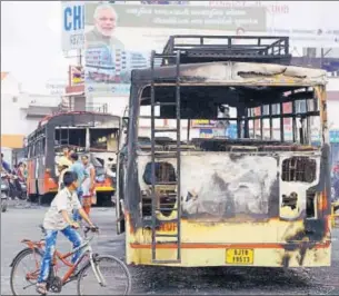  ?? PTI FILE ?? In 2015, nearly five lakh Patidar youth went on a rampage in Ahmedabad demanding reservatio­ns. Hundreds of agitators were arrested, including the 22yearold leader of the movement, Hardik Patel.