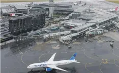  ?? ?? The inaugural United Airlines flight touches down in Christchur­ch from San Francisco on December 10, 2023. BUZZ GROUP