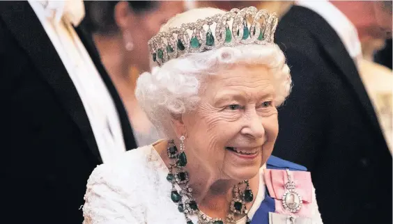  ??  ?? The pandemic has shown what an important public service the establishe­d news media provides, says the Queen