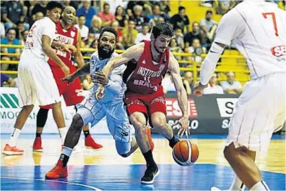  ?? (FIBA) ?? El goleador. El uruguayo García Morales será vital para que la Gloria pueda seguir con vida.