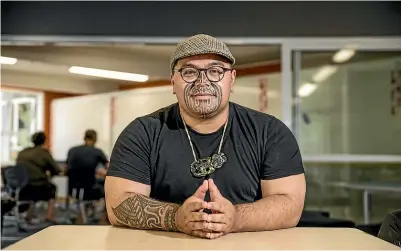  ?? ANDY MACDONALD/ STUFF ?? Māori medium teacher Tom Alesana said retention of te reo teachers was an issue.