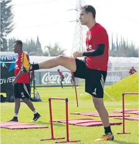  ??  ?? Márquez no pudo participar en amistoso ante Leones Negros.