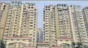  ?? SUNIL GHOSH /HT ?? A view of Amrapali Silicon City in Noida Sector 76.