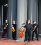  ?? ELLEN APPEL ?? The Takacs String Quartet pays a return visit to Friends of Chamber Music.