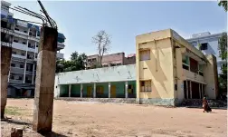  ??  ?? The Community hall at SR Nagar.
— DC