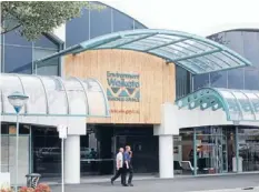  ??  ?? Home for now: Waikato Regional Council plans to spend an estimated $2 million fixing their leaky Grey St headquarte­rs, but are expected to delay design work on a replacemen­t $34m building. Photo: Donna Walsh/ Fairfax NZ